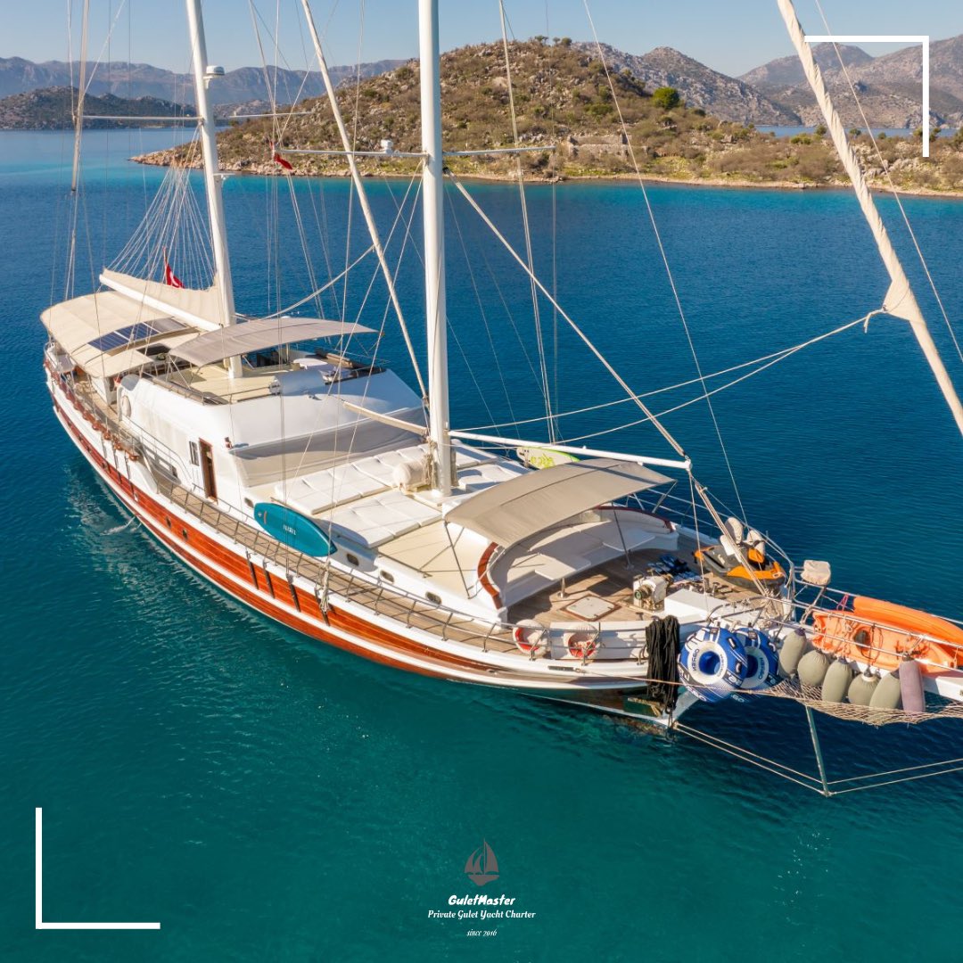 Sail through the turquoise waters of the Eastern Mediterranean on your private gulet where comfort nature and timeless elegance unite to create the ultimate escape ☀️🌊

👉 Start your dream journey now: guletmaster.com

#guletmaster #gulet #guletcharter #yacht #sailing
