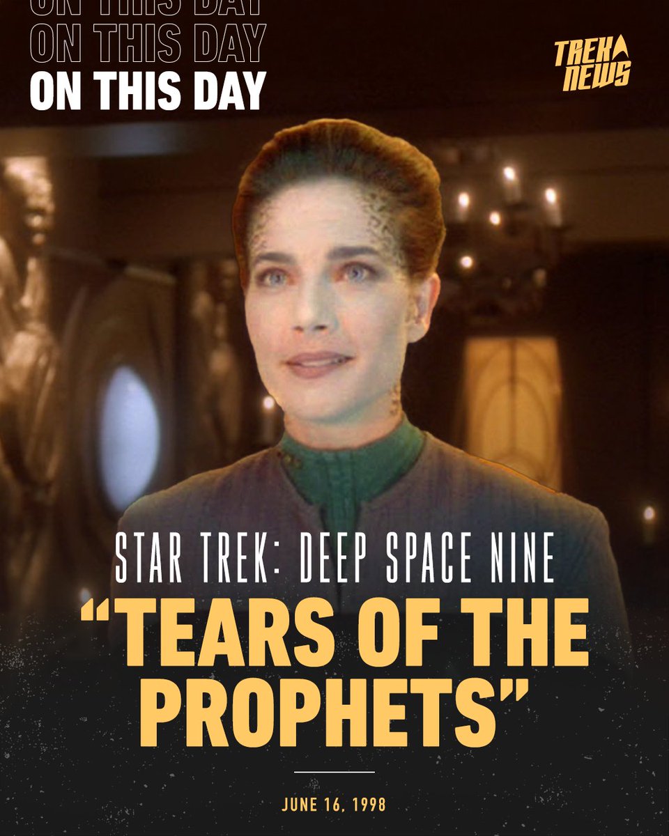 The STAR TREK: DEEP SPACE NINE 6th season finale "Tears of the Prophets" aired for the first time 27 years ago today — June 16, 1998