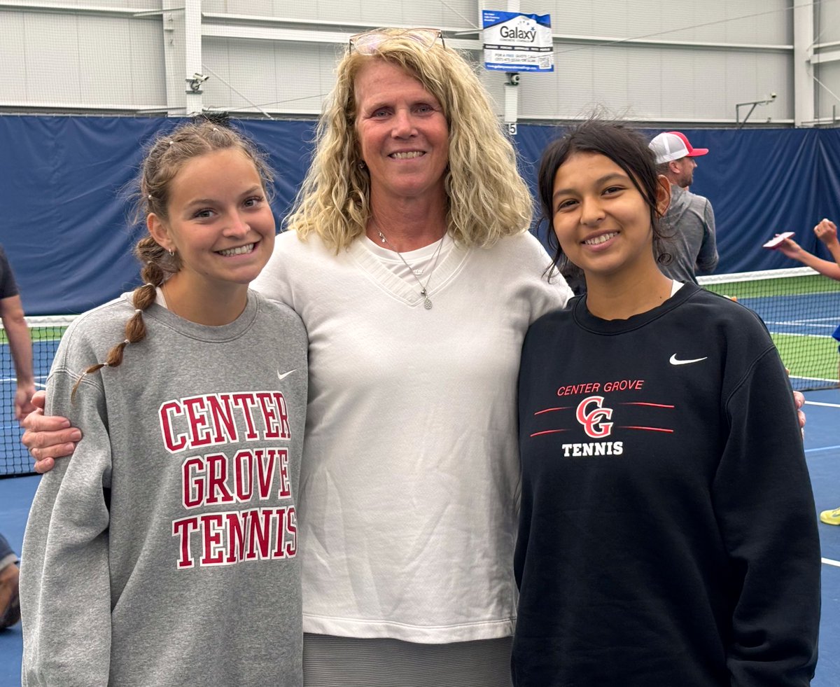 CGSportsNetwork's tweet image. CG senior tennis players Ashley Embrey and Val Arriz represented the Trojans on the South All-Star team in the North-South All-Star event.

#CGProud