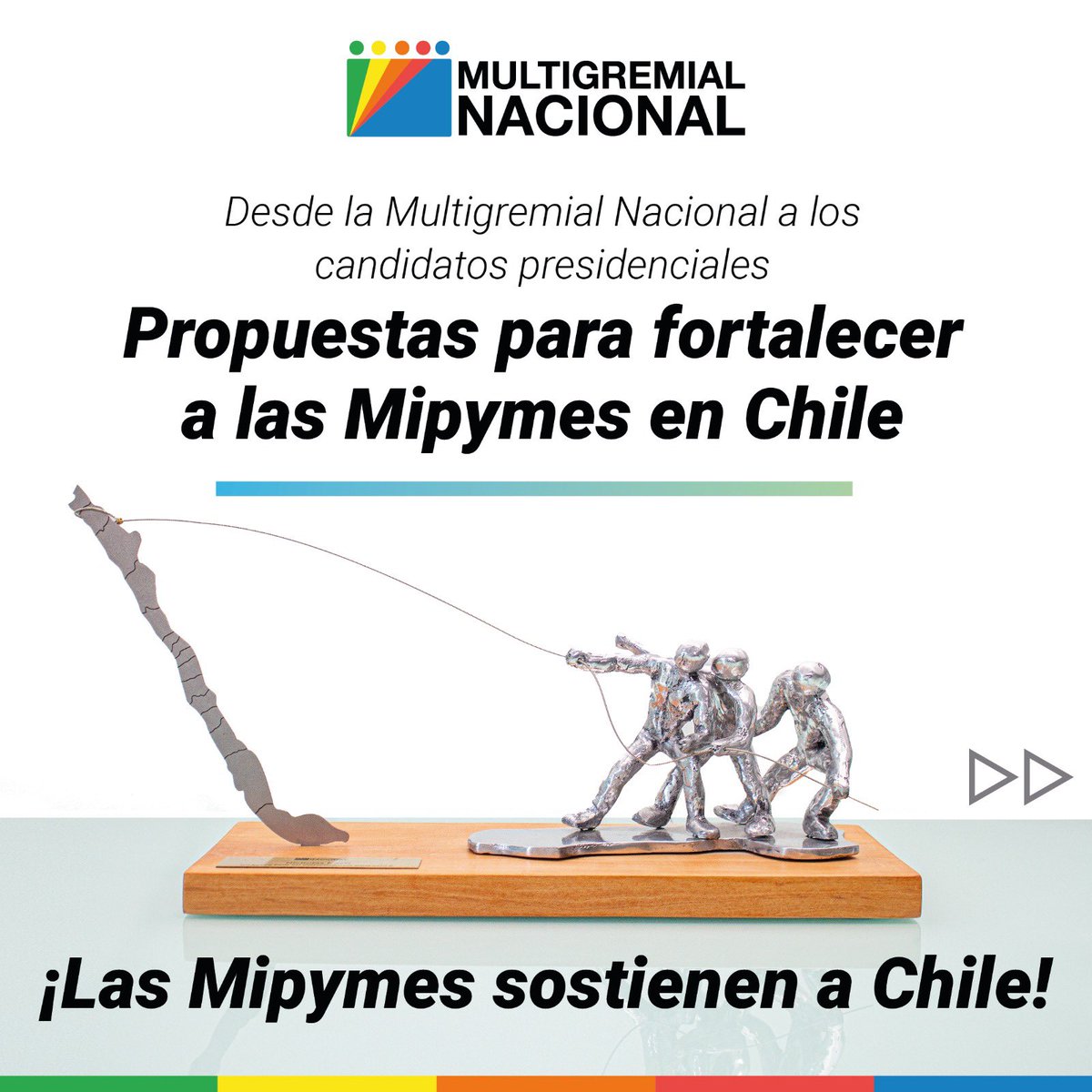 🇨🇱💼 Las Mipymes son el motor de Chile y merecen estar en el centro del debate presidencial.

La Multigremial Nacional presenta un documento con más de 50 propuestas concretas para fortalecer a las micro, pequeñas y medianas empresas del país.

📚 Este trabajo fue elaborado por