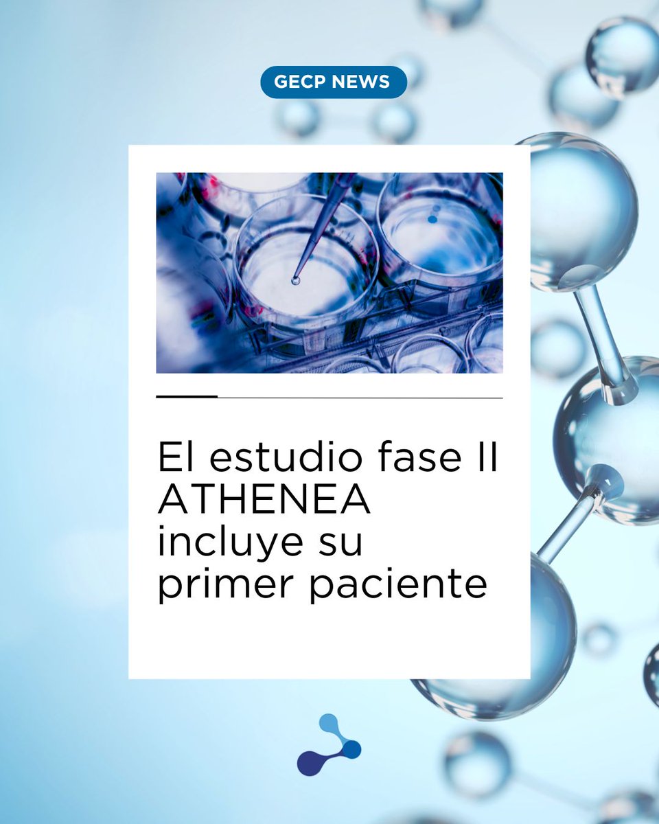 Grupo Español de Cáncer de Pulmón (@gecp_org) on Twitter photo ⭕Se ha incluido el primer paciente en el estudio ATHENEA del <a href="/gecp_org/">Grupo Español de Cáncer de Pulmón</a> en el Hospital Universitario de la Coruña.
➡️Este ensayo fase II evalúa quimioterapia + atezolizumab en pacientes con CPNM estadio IIIA/IIIB.
🙌Participarán 21 centros y 97 pacientes.
#GECP #ATHENEA ⭕Se ha incluido el primer paciente en el estudio ATHENEA del <a href="/gecp_org/">Grupo Español de Cáncer de Pulmón</a> en el Hospital Universitario de la Coruña.
➡️Este ensayo fase II evalúa quimioterapia + atezolizumab en pacientes con CPNM estadio IIIA/IIIB.
🙌Participarán 21 centros y 97 pacientes.
#GECP #ATHENEA