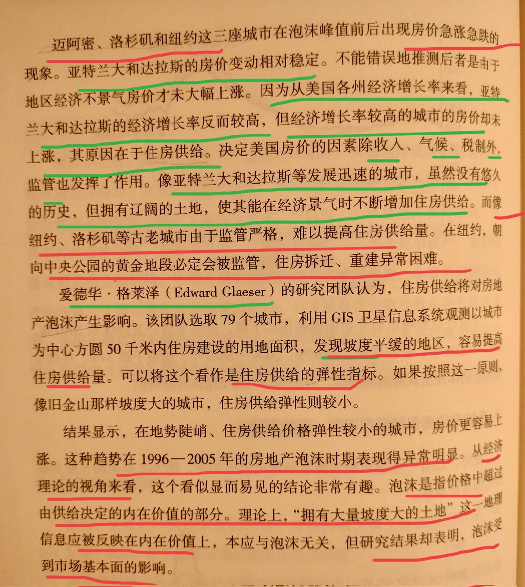 睡前阅读：各城市住房供给不同，影响不同
#睡前阅读… #低利率时代 #樱川昌哉 #masayasakuragawa #格莱泽 #glaeser #住房供给 #经济增长 #学习经济学 #经济学 #阅读