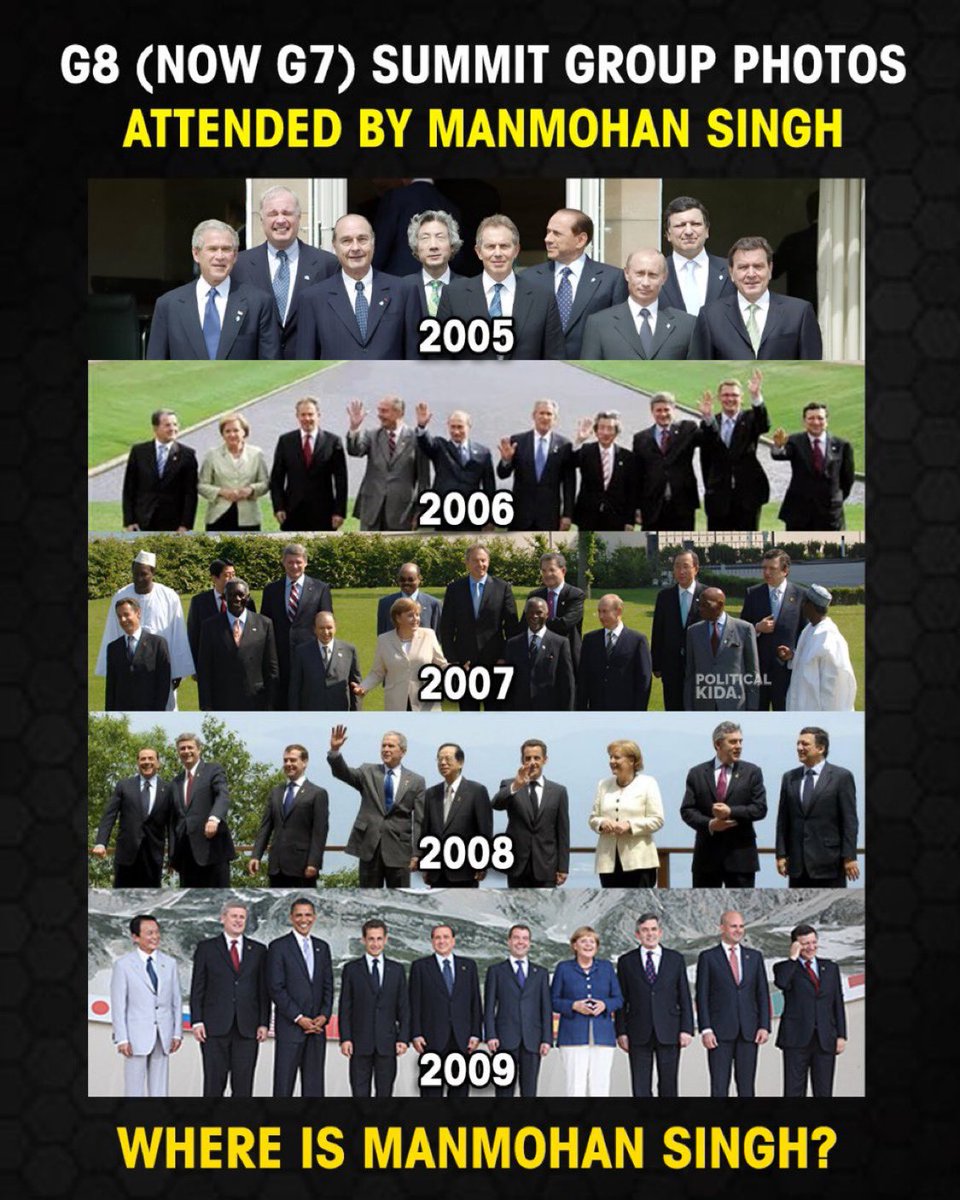 Rare photos of MMS at G7