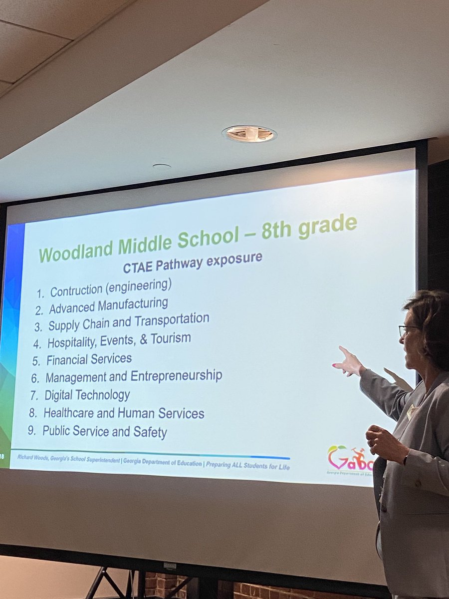 I love learning, but I was more excited to learn from my friend Cherri Nix and watch her present her passion. It was also nice to see the great work Brother Blankenship is doing leading Woodland Middle highlighted in the presentation.