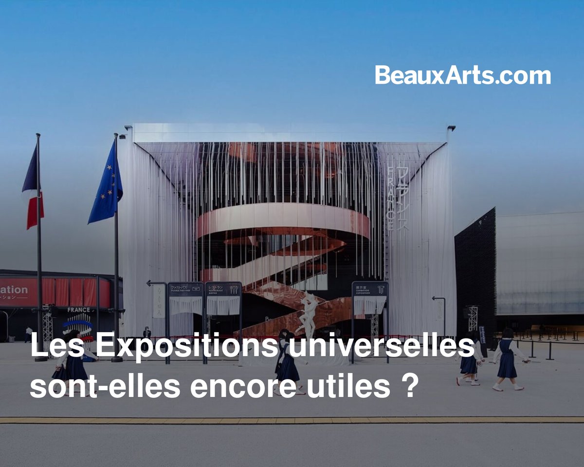 Lancée en avril, l’Exposition universelle 2025 d’Osaka, au Japon, a douché nos espérances et notre curiosité. 

➡️ l.beauxarts.com/DgE