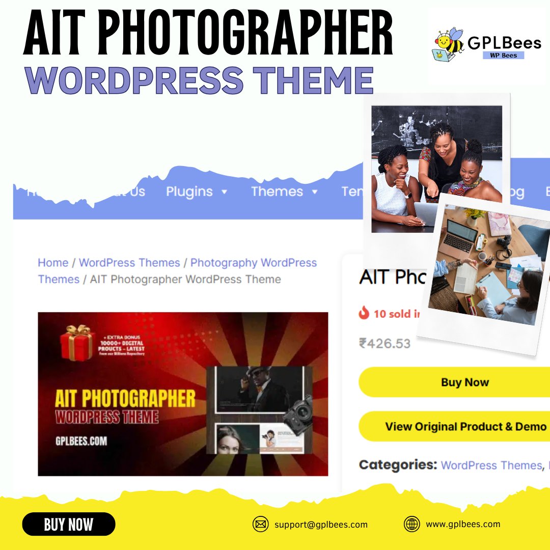 gplbees's tweet image. 📸 AIT Photographer WordPress Theme
👉 Start building your professional portfolio today:
gplbees.com/product/ait-ph…

#WordPressPlugins #WordPressThemes #GPLPlugins #GPLThemes
#AITPhotographer #CreativePortfolio #FreelancePhotographer #WebDesignForCreatives#PhotographyTheme