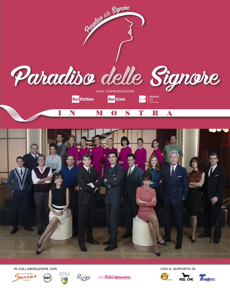 #IlParadisodelleSignore si mette in Mostra!
A Riccione presso #VillaFranceschiRiccione da lunedì 23 giugno a martedì 15 luglio.
#IlParadisoDelleSignore #AuroraTV