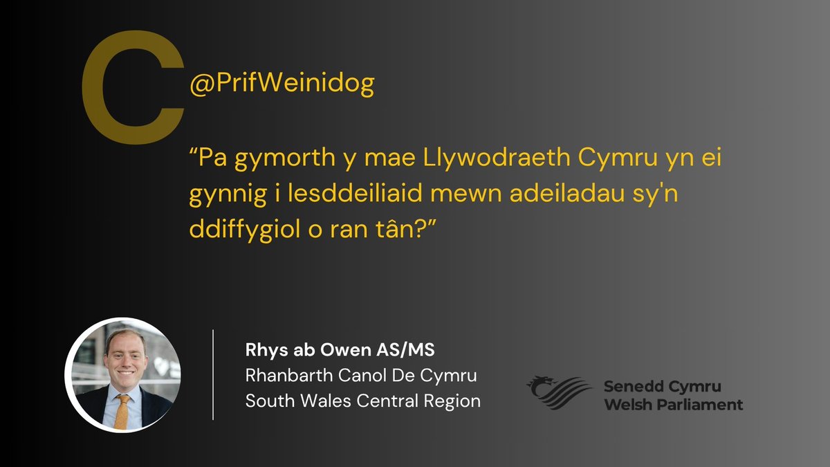 Rhys ab Owen AS/MS (@rhysowenthomas) on Twitter photo 🗣️ What support is <a href="/WelshGovernment/">Welsh Government</a> offering leaseholders within fire-defective buildings?
youtu.be/UUCo-s1DTAg?si…
record.senedd.wales/Plenary/15145# 🗣️ What support is <a href="/WelshGovernment/">Welsh Government</a> offering leaseholders within fire-defective buildings?
youtu.be/UUCo-s1DTAg?si…
record.senedd.wales/Plenary/15145#