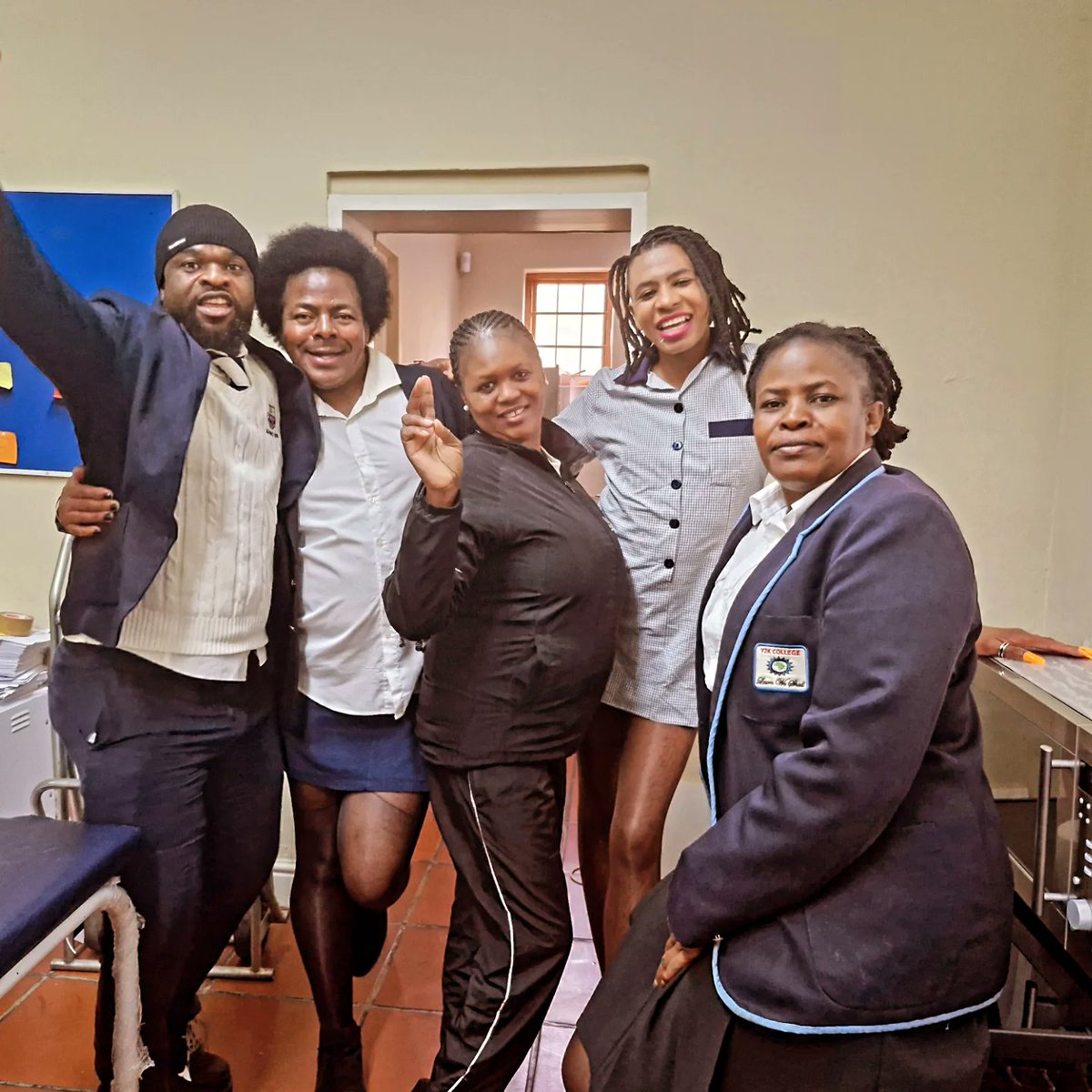 SweatTweets's tweet image. ✏️ Youth Day Throwback! ✏️Our team showed up and showed off in classic school uniform style — reminding us all that while we may be older (and maybe wiser 😅), the spirit of youth, rebellion, and resilience lives on in everything we do!