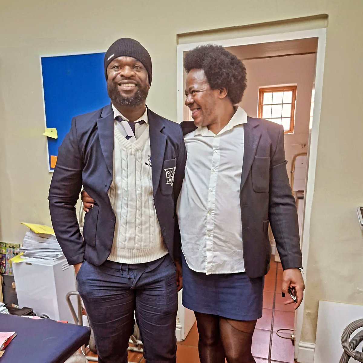 SweatTweets's tweet image. ✏️ Youth Day Throwback! ✏️Our team showed up and showed off in classic school uniform style — reminding us all that while we may be older (and maybe wiser 😅), the spirit of youth, rebellion, and resilience lives on in everything we do!