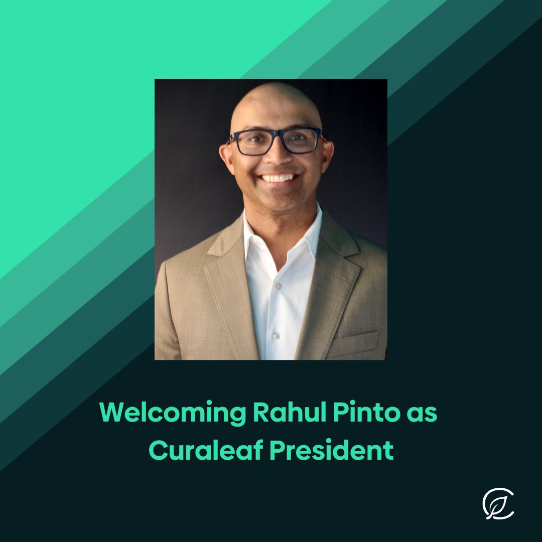 "I am thrilled to join Curaleaf as President. Curaleaf has set a standard of excellence across the U.S. and international cannabis market, that I am eager to uphold and continue to build upon." - Rahul Pinto, Curaleaf President ir.curaleaf.com/2025-06-16-Cur… $CURA $CURLF