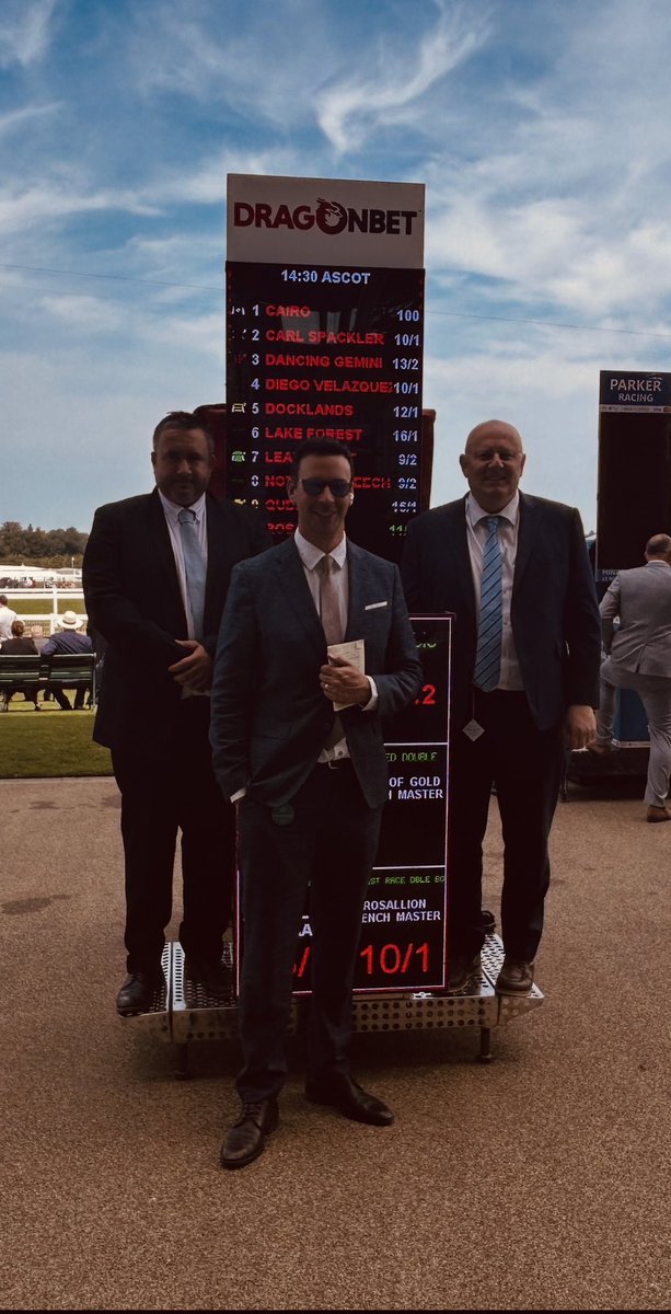 1st time @ Royal Ascot for a long time 

We’ve bought a pitch for £5k just to be here so not expecting a lot but I’ve learnt anything from bookmaking over the years it’s to expect the unexpected…

Book Looks in the thread Below 👀⬇️🧵