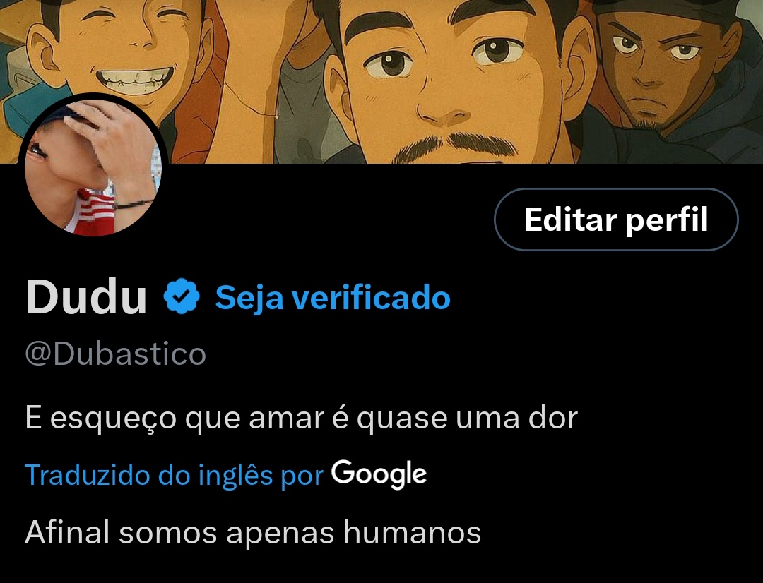 Dudu, O último romântico tweet media