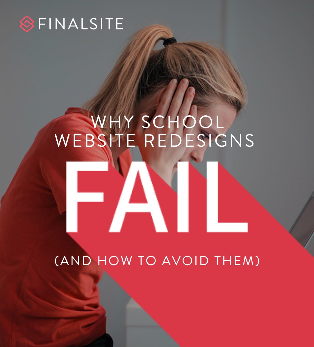 Most site redesigns go off track for the same reasons. 😬 The good news? Your school can avoid them, especially if you know what to look for before the project begins. finalsite.com/blog/p/~board/…
