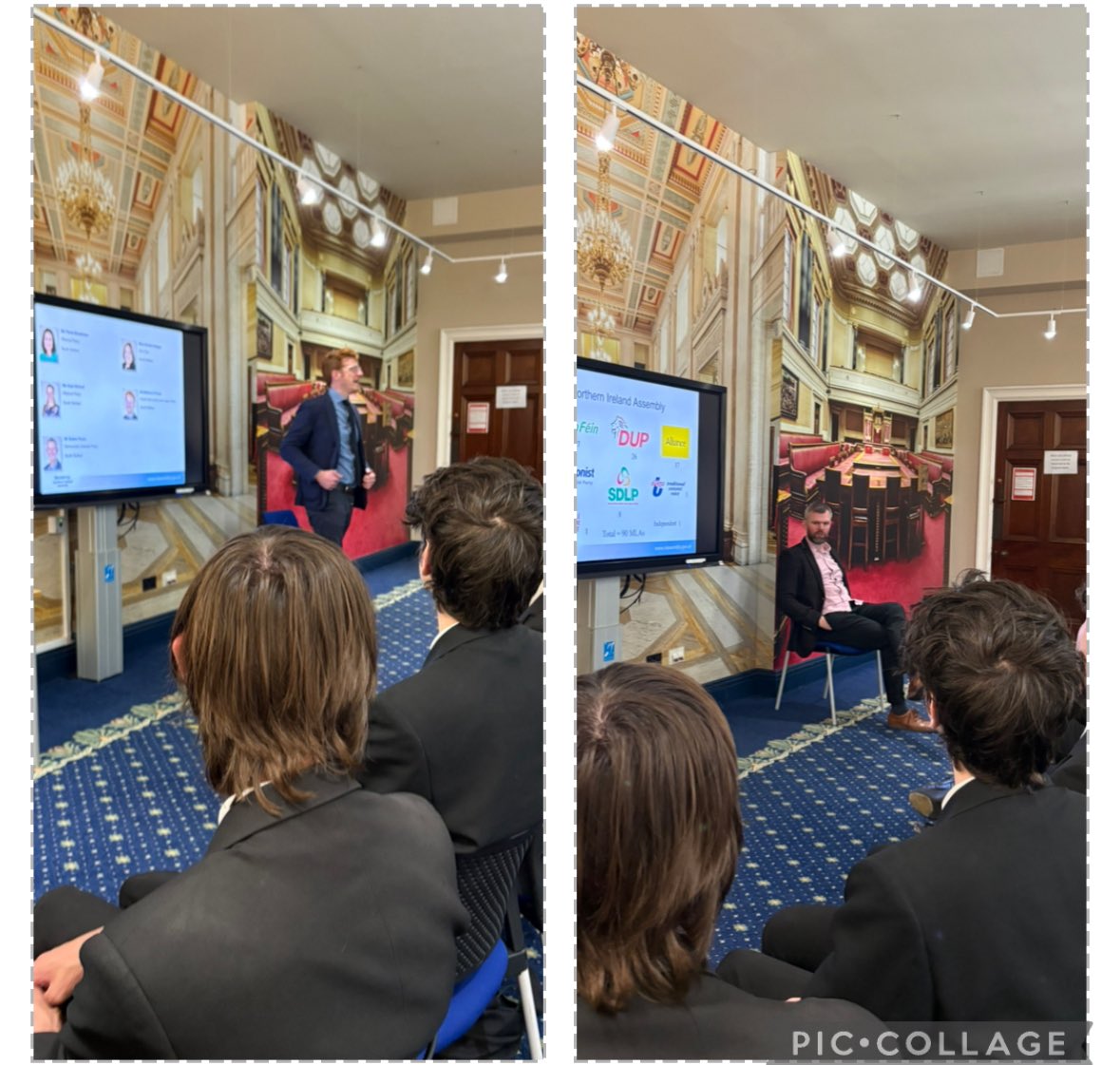 NIA Education (@niaeducation) on Twitter photo Many thanks to Year 11 Government & Politics students <a href="/lagancollege/">Lagan College</a> for taking part in our session today . Students also had a Q&A with <a href="/MatthewOToole2/">Matthew O'Toole</a> <a href="/GerryCarrollPBP/">Gerry Carroll</a> Thanks everyone 😊 Many thanks to Year 11 Government & Politics students <a href="/lagancollege/">Lagan College</a> for taking part in our session today . Students also had a Q&A with <a href="/MatthewOToole2/">Matthew O'Toole</a> <a href="/GerryCarrollPBP/">Gerry Carroll</a> Thanks everyone 😊