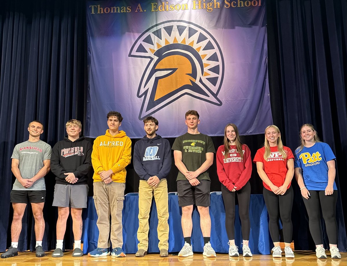 Andy Malnoske (@18sportsandy) on Twitter photo STORY: Edison High School holds special college sports signing day sending eight to the next level: <a href="/liz_warren14/">Liz Warren</a> <a href="/sect4softball/">Section 4 Softball</a> <a href="/taegirlshoops/">edisongirlsbasketball</a> <a href="/MUMounties/">Mansfield Mountaineers</a> mytwintiers.com/williams-sport… STORY: Edison High School holds special college sports signing day sending eight to the next level: <a href="/liz_warren14/">Liz Warren</a> <a href="/sect4softball/">Section 4 Softball</a> <a href="/taegirlshoops/">edisongirlsbasketball</a> <a href="/MUMounties/">Mansfield Mountaineers</a> mytwintiers.com/williams-sport…