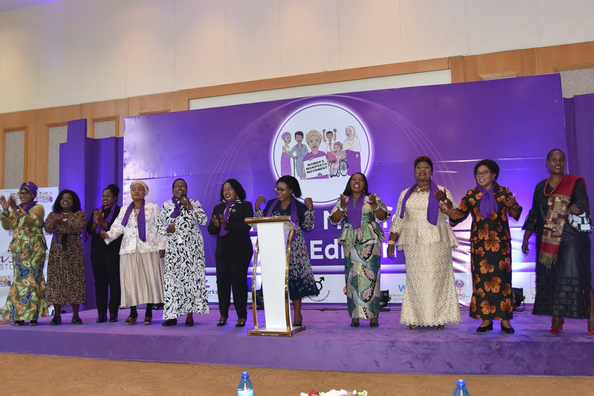 Women Power! Purple was the colour this morning. Great insights &amp; inspiration by some of the most powerful women in Africa at the launch of the Women’s Manifesto 2025-2030. This Manifesto clearly identifies &amp; outlines policy issues that I hope political parties will take on board