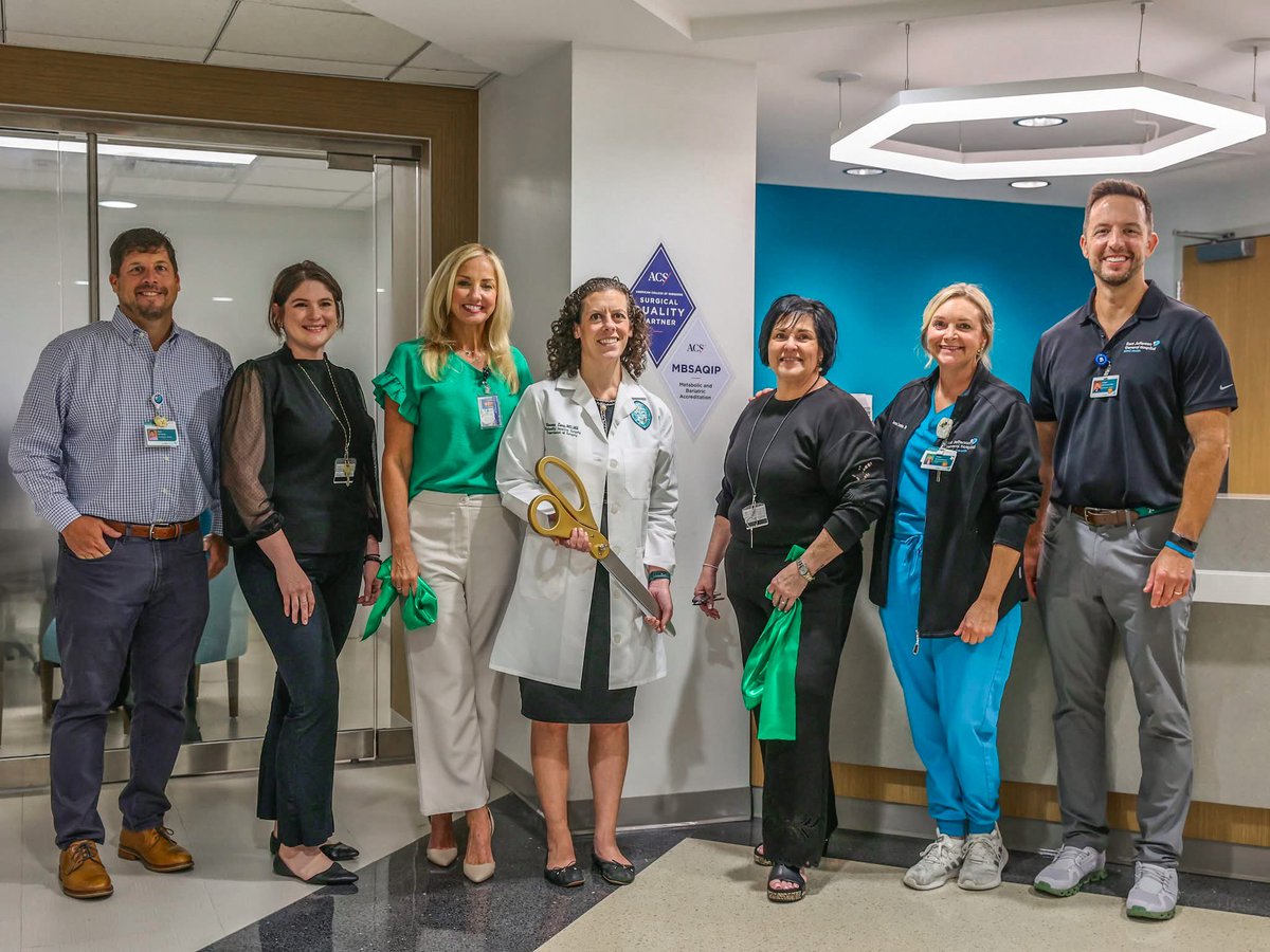 TulaneDoctors's tweet photo. Congrats to the Tulane Weight Loss Center at @LCMCHealth for earning national accreditation from the @AmCollSurgeons Metabolic and Bariatric Surgery Accreditation and Quality Improvement Program!
#TulaneDoctors #WeightLossSurgery #Bariatric #BariatricSurgery #MetabolicSurgery https://t.co/1HSefWSyZZ