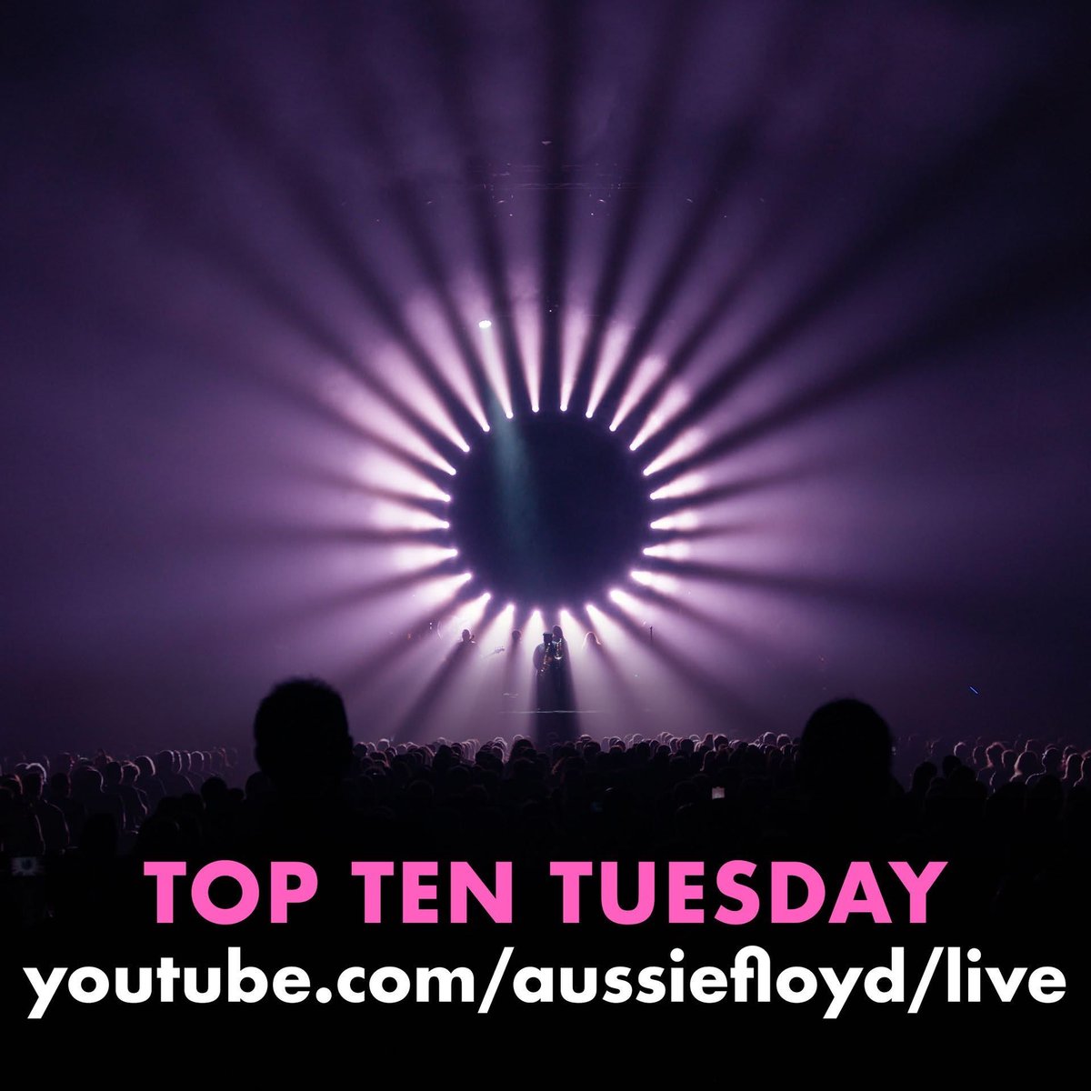 Join us tonight for Top Ten Tuesday! 8pm UK / 3PM ET

Watch-&gt; youtube.com/live/EOwMtmvkO…
Vote -&gt; ttt.aussiefloyd.com

#aussiefloyd #australianpinkfloyd #pinkfloyd