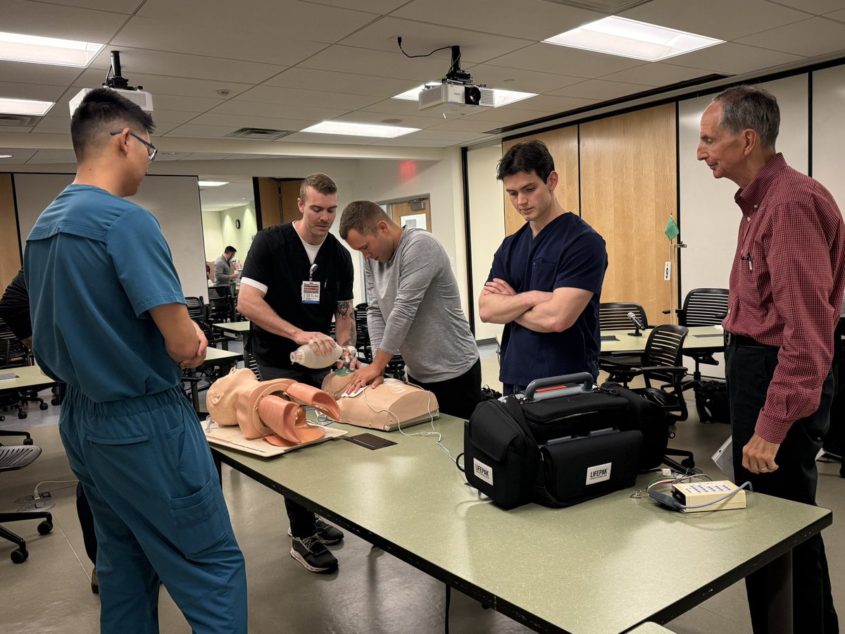 WrightStEM's tweet photo. The citywide BLS and ACLS courses for incoming residents are underway! https://t.co/BGniDga97C