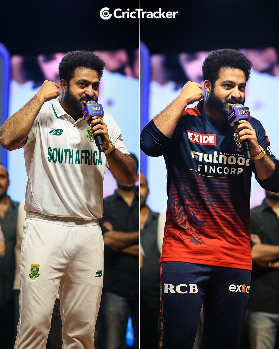 Cricketracker's tweet photo. #RCB &amp; #SA fans right now.

📸: @tarak9999 https://t.co/cJEMVRsbXf