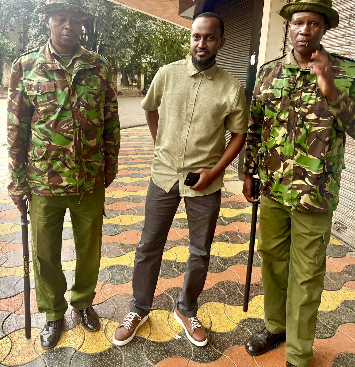 I conveyed my message of peace.

To the officer 👮‍♂️ who carried the outright killing of the young man must face the law,there’s no tolerance for rogue police officers.