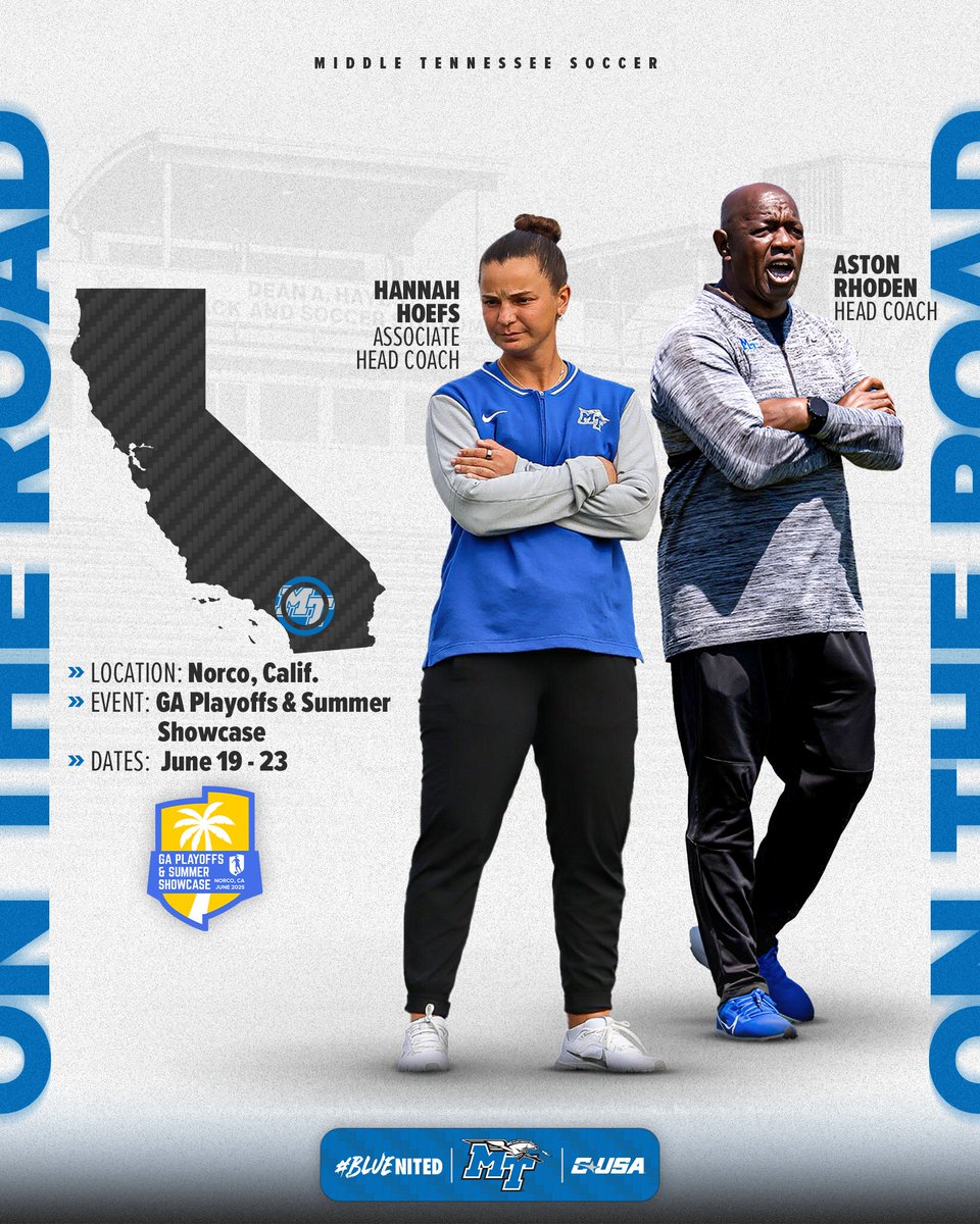 On the hunt for future Blue Raiders in Cali 👀