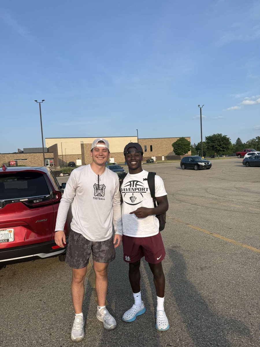 Isaiah Myaard (@zaymyaard) on Twitter photo After a great camp with <a href="/AdrianCollegeFB/">Adrian College Football</a> and great conversation with <a href="/Coach_Palka/">Joe Palka</a> and <a href="/ReimSean/">Sean Reim</a> I am super excited to announce that I’ve received another offer to play football at Adrian university!
<a href="/MIexposure/">Michigan exposure</a> <a href="/DaveAbberger/">Dave Abberger</a> <a href="/HCFBMaroons/">Holland Christian Football</a> <a href="/PrepRedzone/">Prep Redzone 🏈</a> After a great camp with <a href="/AdrianCollegeFB/">Adrian College Football</a> and great conversation with <a href="/Coach_Palka/">Joe Palka</a> and <a href="/ReimSean/">Sean Reim</a> I am super excited to announce that I’ve received another offer to play football at Adrian university!
<a href="/MIexposure/">Michigan exposure</a> <a href="/DaveAbberger/">Dave Abberger</a> <a href="/HCFBMaroons/">Holland Christian Football</a> <a href="/PrepRedzone/">Prep Redzone 🏈</a>