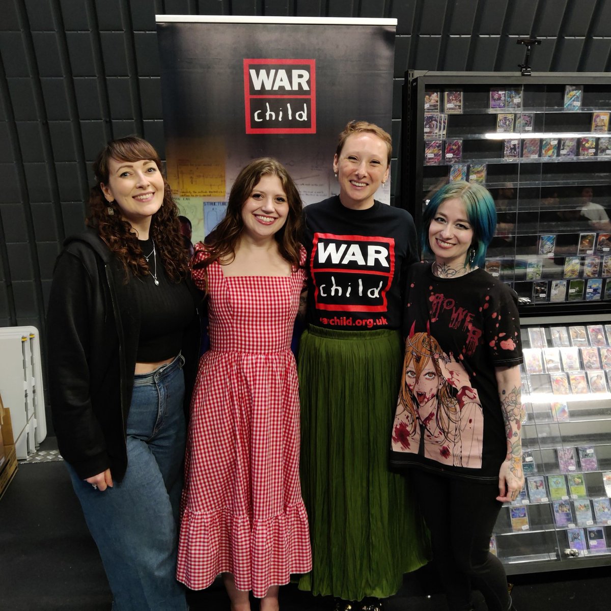 War Child UK (@warchilduk) on Twitter photo With incredible guests, exclusive signings, & amazing creators from across the Final Fantasy and Magic: The Gathering communities, we kicked off something special: our upcoming ๐๐ฎ๐๐ต๐ฒ๐ฟ๐ถ๐ป๐ด ๐๐ผ๐ฟ ๐๐ผ๐ผ๐ฑ campaign in partnership with <a href="/jinglejam/">Jingle Jam</a>, launching August 2025.
2/4 With incredible guests, exclusive signings, & amazing creators from across the Final Fantasy and Magic: The Gathering communities, we kicked off something special: our upcoming ๐๐ฎ๐๐ต๐ฒ๐ฟ๐ถ๐ป๐ด ๐๐ผ๐ฟ ๐๐ผ๐ผ๐ฑ campaign in partnership with <a href="/jinglejam/">Jingle Jam</a>, launching August 2025.
2/4