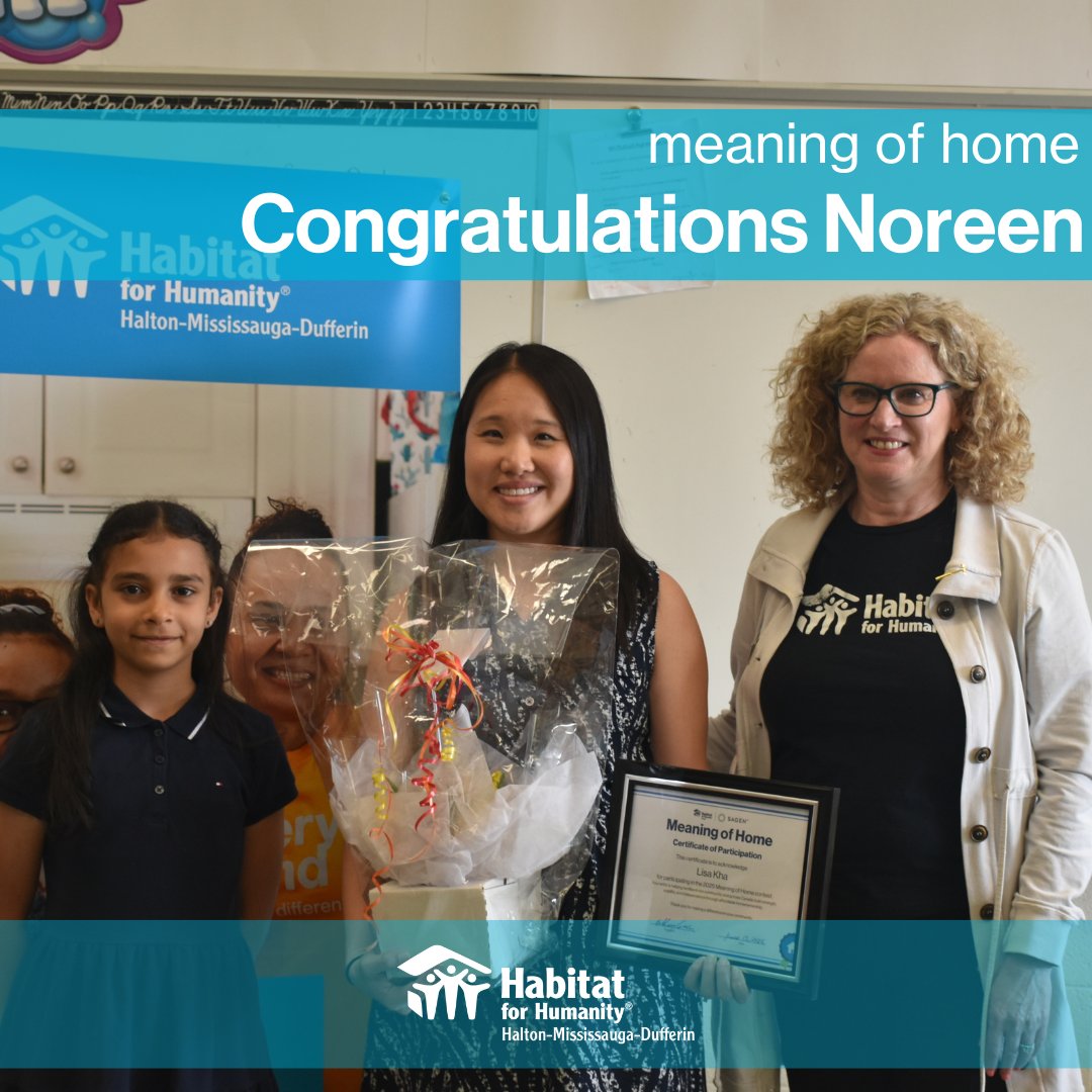 HabitatHMD's tweet image. 🎉Congratulations, Noreen! 🎉
We had so much fun celebrating at your Pizza party
Noreen’s beautiful words stood out:
“Home is like a family tree, growing bigger with love every year.”
#MeaningOfHome #HabitatHMD #YouthVoices #PanagoPizza #HabitatForHumanity #ThankYouNoreen