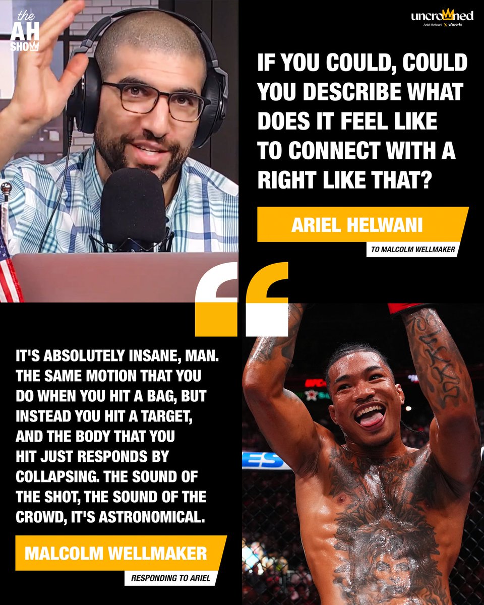 uncrownedcombat's tweet image. There’s nothing like the feeling of KOing your opponent 😊👊 #HelwaniShow #UFCAtlanta