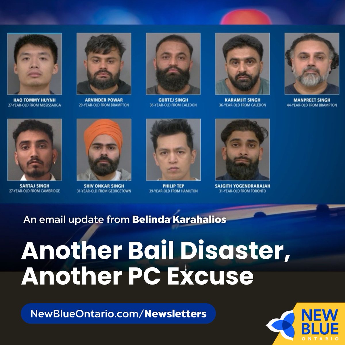 While crime surges across Ontario, especially in the GTA, Doug Ford’s PC government pretends that only Ottawa do anything about it.

But that’s not true—and the Ontario PCs know it.

Justice and prosecutions fall under provincial jurisdiction.

Ontario has the power to pass
