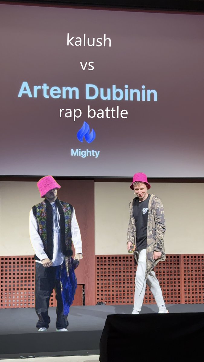 I'm betting on <a href="/artem_mighty/">art 📚</a> 

(he would fire me if I didn't)