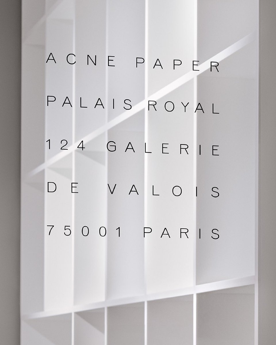 acnestudios's tweet image. Acne Studios presents Acne Paper Palais Royal, a new permanent gallery space in Paris.
The gallery will open with a first exhibition by photographer Paul Kooiker. Open to the public from June 26.