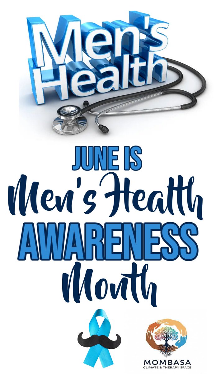 mombasac_ts's tweet photo. June is #MensHealthMonth 💙
Let’s support men’s mental & physical well-being. At MCT, we’re creating safe spaces for men to heal, speak, and grow.
#MentalHealthAwareness #HealingSpaces #MCTSpace #MenDeserveHealing https://t.co/55oVNXn3EG