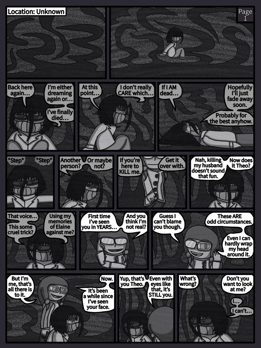 LoadingError16's tweet photo. Void Logs, Part 6, Pages 1-4.
#originalcharacter #digitalart https://t.co/1BquvMjcs0