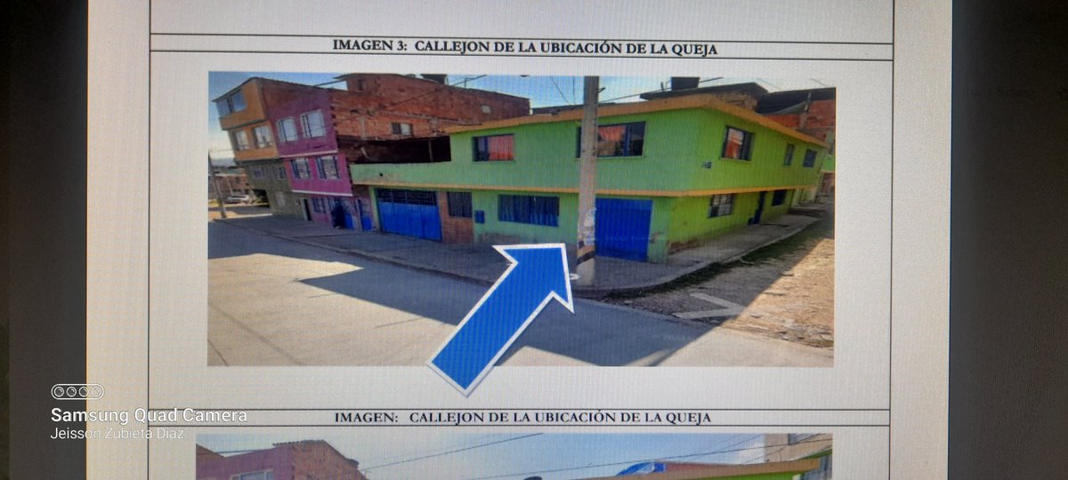 1. Bajan fotos de Google Maps desactualizadas de un predio que nada tiene que ver con la dirección de la solicitud.
