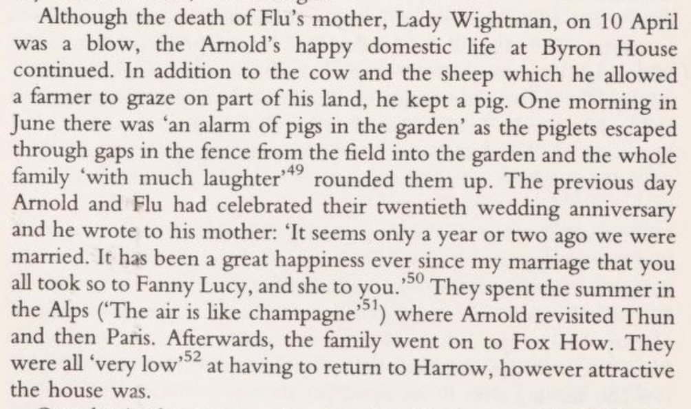 Matthew Arnold had it made.