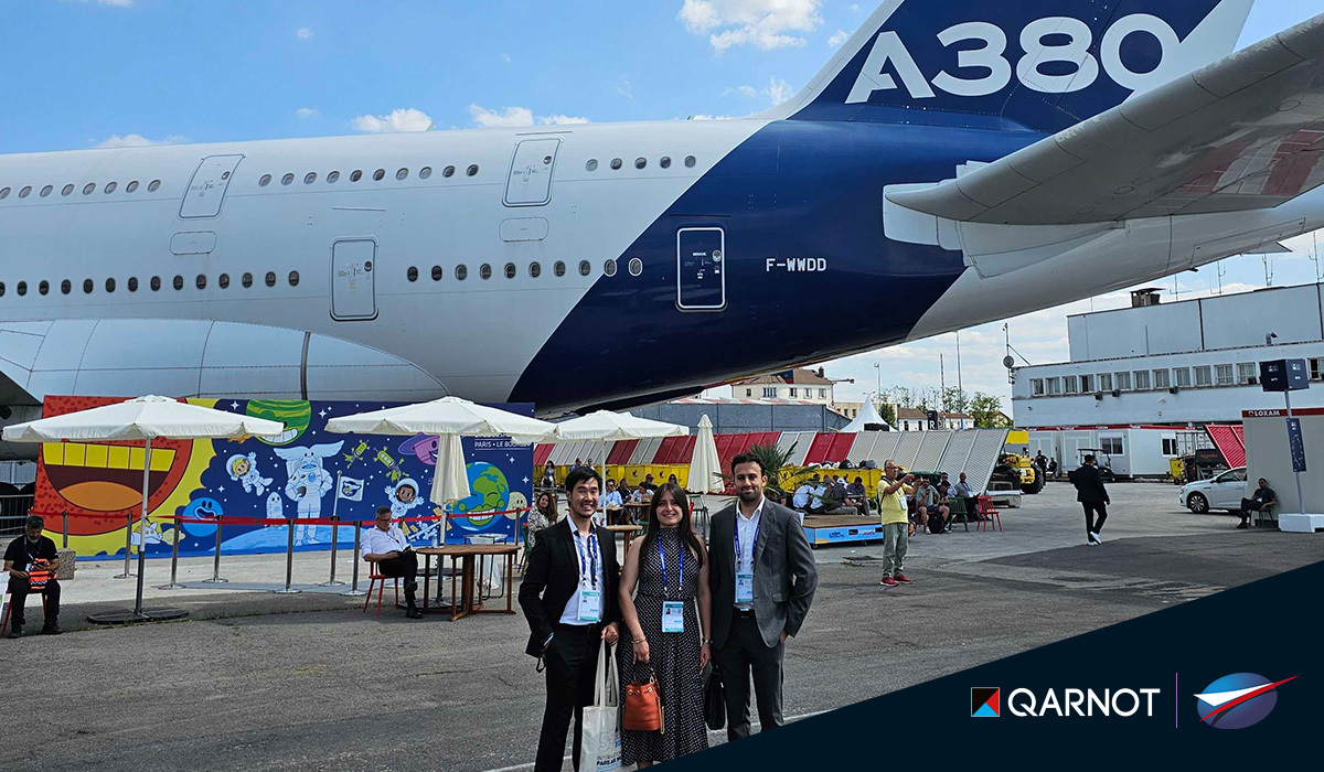 ✈️ Qarnot au Salon International de l’Aéronautique et de l’Espace  
Pour une infrastructure numérique européenne, au service de l’innovation et de la résilience stratégique. 

Dans un contexte international marqué par de fortes tensions géopolitiques et une redéfinition des