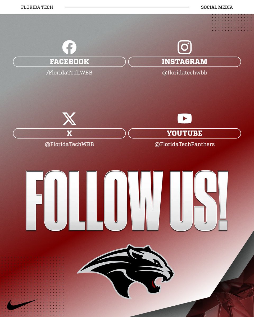 FloridaTechWBB's tweet image. Just dropped: our NEW Facebook page! 💻

#GoPanthers | #TechBuilt