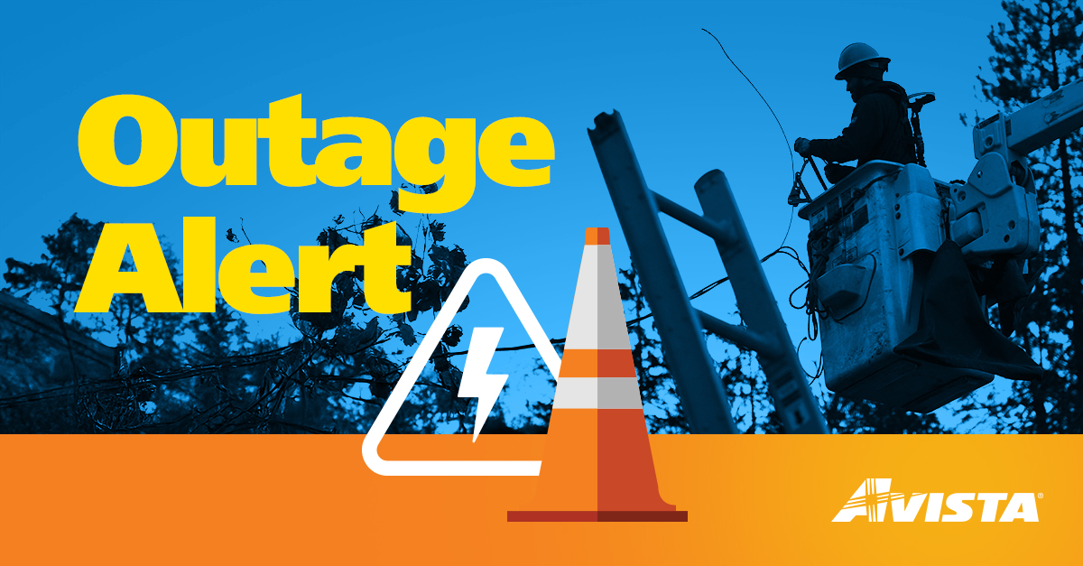 There are outages in the Deary and Elk River area. We are currently assessing the situation. Visit myavista.com/outage for updates.