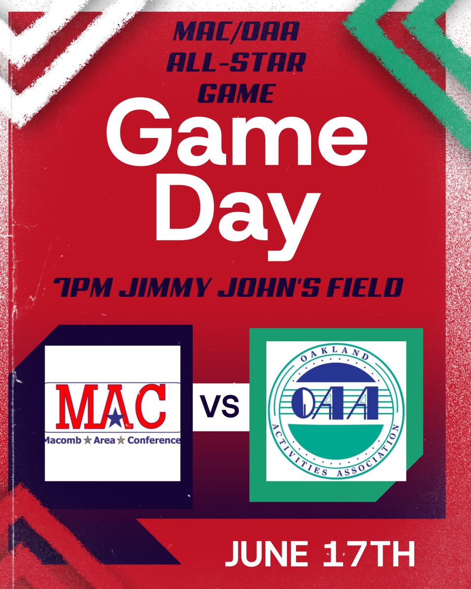 Come join us tonight to see the top seniors from the MAC and OAA square off. 

Fun for the entire family, if you love baseball this is one to see.