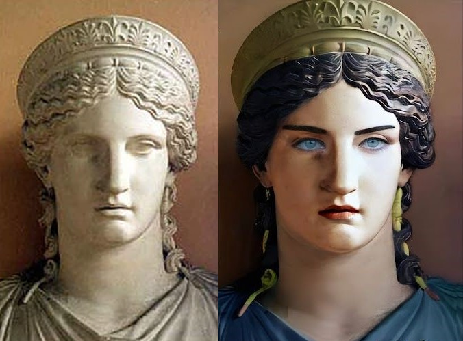 RealHellenist's tweet photo. Hera https://t.co/E3insmH9kB