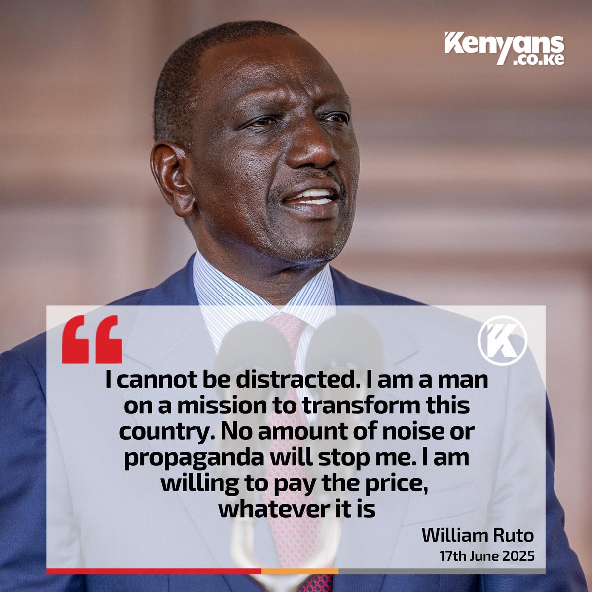 KibetBullbackup's tweet image. Dear Ruto, Your mentality is incompatible with the interests of the Kenyan people. Your dream for this country has been tested and found not to be valid. Just go away. Leave us alone, it's better without you!
@WilliamsRuto
#endpolicebrutalityke