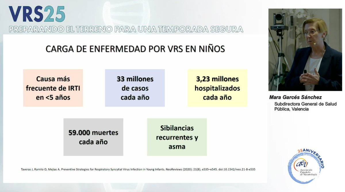 Arranca el webinar online 'VRS. Preparando el terreno para una temporada segura', organizado por <a href="/AEV_Vacunas/">Vacunas.org</a> 👩‍🏫