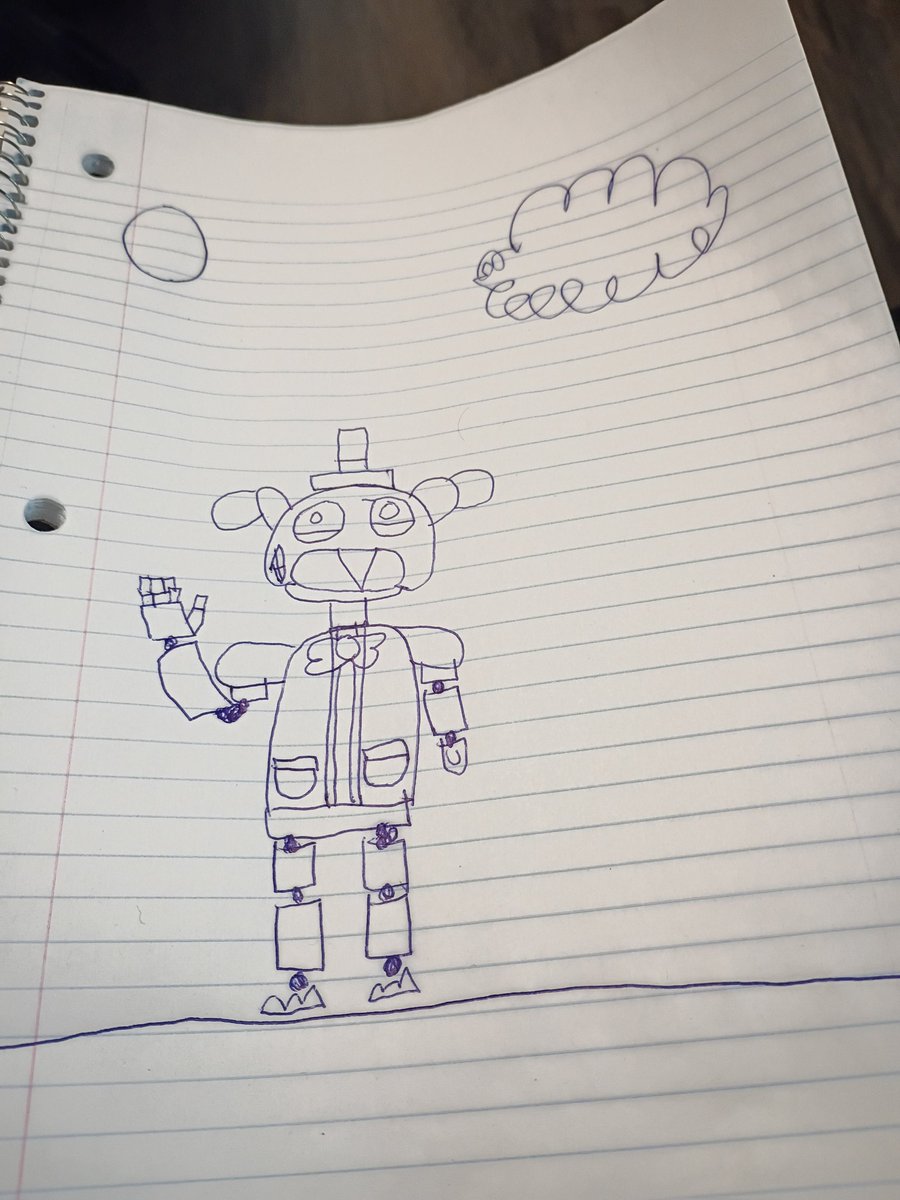 This is my first time showing my drawings I hope you like it