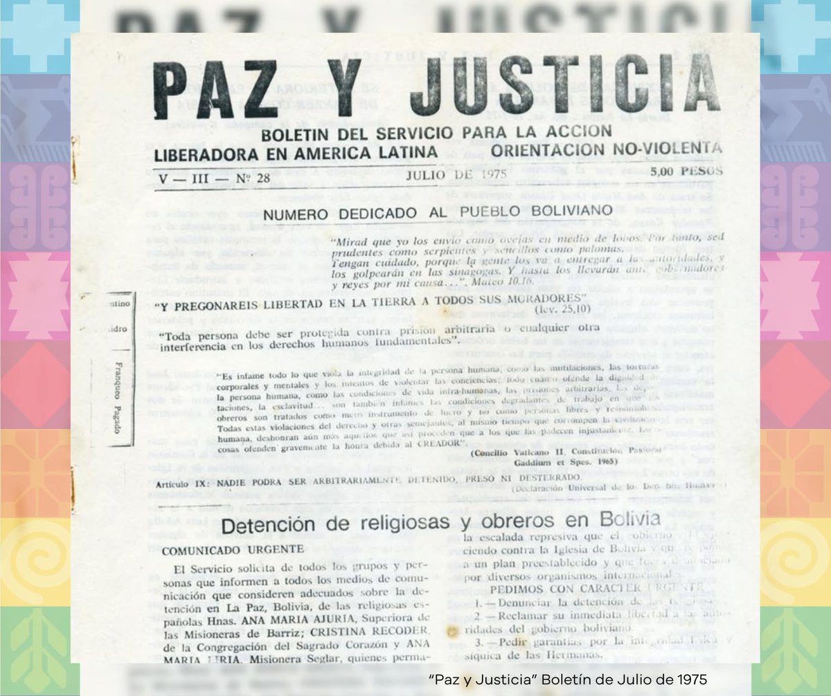 𝑳𝑨 𝑴𝑨𝑺𝑨𝑪𝑹𝑬 𝑫𝑬 𝑻𝑶𝑳𝑨𝑻𝑨
𝑬𝒍 𝒇𝒊𝒏 𝒅𝒆𝒍 ❞𝑷𝒂𝒄𝒕𝒐 𝑴𝒊𝒍𝒊𝒕𝒂𝒓-𝑪𝒂𝒎𝒑𝒆𝒔𝒊𝒏𝒐❞
facebook.com/share/18eRb6t4…
#200dias #Bolivia #Bicentenario #200añosdelibertad #200AñosDeHistoria