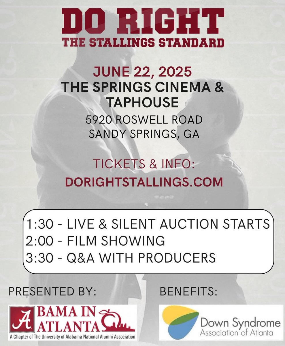 Michael Bruce (@thedrbruce) on Twitter photo The next screening of our documentary is coming up this Sunday in Atlanta. <a href="/dorightdoc/">Do Right: The Stallings Standard</a> The next screening of our documentary is coming up this Sunday in Atlanta. <a href="/dorightdoc/">Do Right: The Stallings Standard</a>