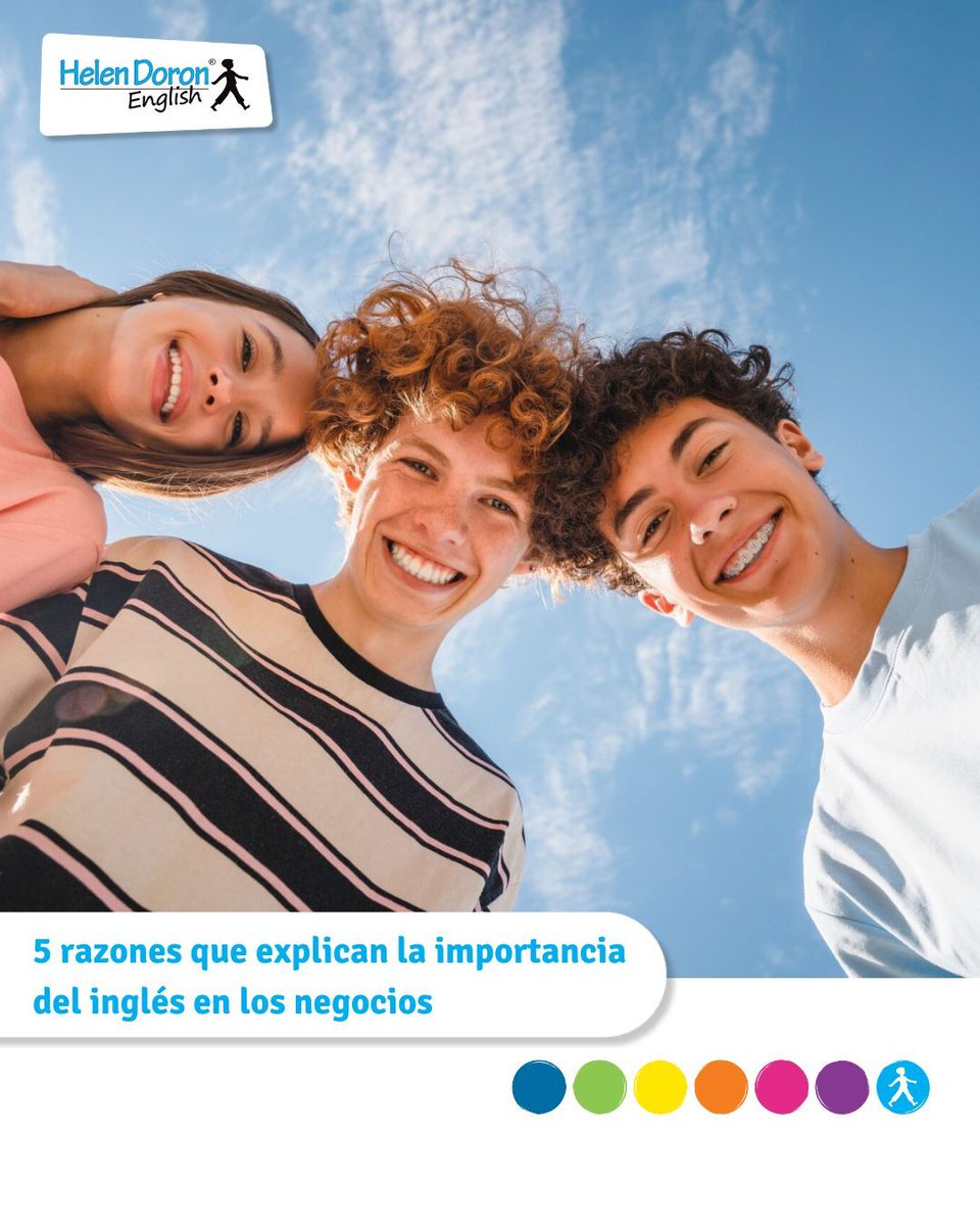🇬🇧El inglés se ha consolidado como la ‘voz’ de la ciencia, la tecnología, la informática, la programación, la medicina, ¡y también de los negocios y el mundo empresarial! 
🌀5 razones que explican la importancia del inglés en los negocios.
👉🏼hubs.li/Q03spJz_0