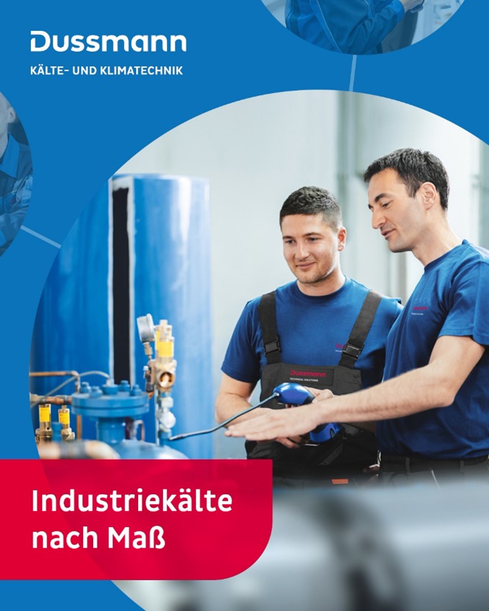 Industriekälte von Dussmann: Energieeffizient, sicher, zukunftsfähig. Wir planen, bauen und betreuen leistungsstarke Anlagen für anspruchsvolle Prozesse.

#industriekälte #anlagenbau #nh3 #dussmann #wecareformore